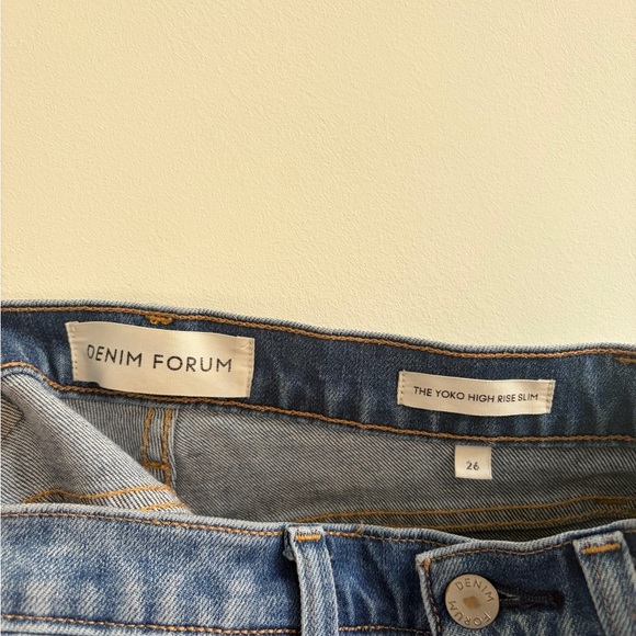 Denim Forum Roku High Rise Slim - Picture 3 of 4